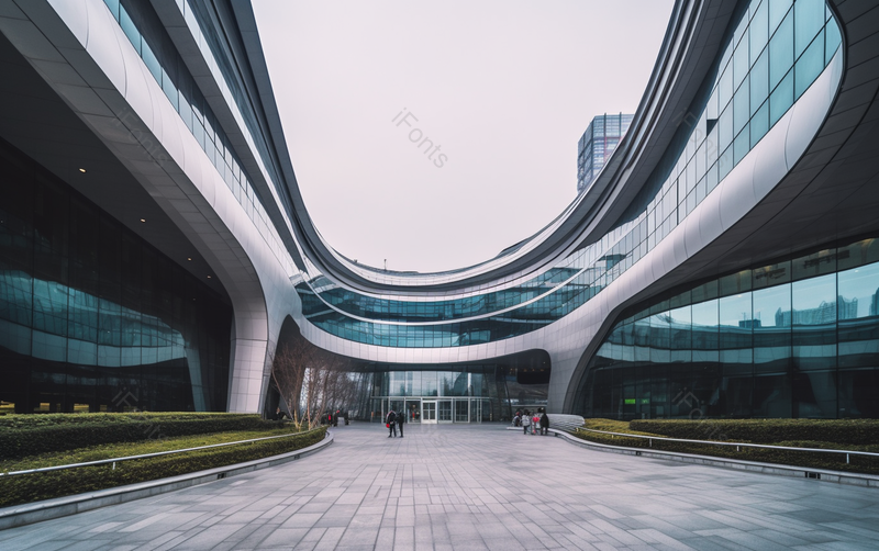 城市环形艺术建筑高清摄影实拍,高清,摄影图,摄影图片,图片大全,摄影图免费下载